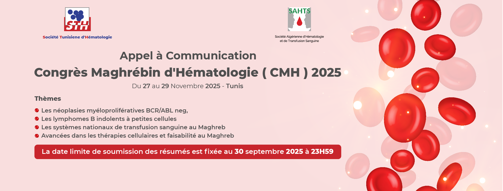 Congrès Maghrébin d’Hématologie (CMH 2025)